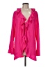 Merokeety 100% Polyester Pink Long Sleeve Blouse Size M - photo 1