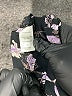 West Kei 100% Polyester Black 3/4 Sleeve Blouse Size S - photo 9