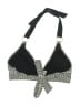 SKYE Chevron-herringbone Black Swimsuit Top Size XL - photo 2