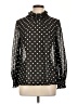iROO Polka Dots Black Long Sleeve Blouse Size EU 40 / US 10 - photo 1