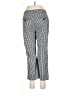 Jones New York Sport Checkered-gingham Gray White Casual Pants Size 10 - photo 2