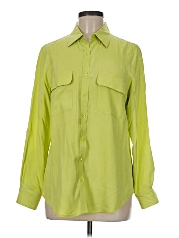 New Nexx York Long Sleeve Silk Top (view 1)