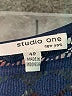 Studio One 100% Polyester Blue Casual Dress Size 4 (petite) - photo 7