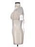 Rumer 100% Linen Ivory Tan Sleeveless Blouse Size S - photo 5