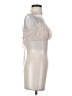 Rumer 100% Linen Ivory Tan Sleeveless Blouse Size S - photo 4