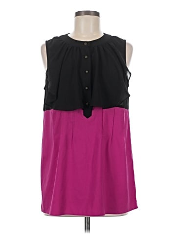 Nicole by Nicole Miller Sleeveless Blouse (view 1)