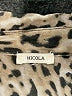 Nicola 100% Polyester Animal Print Silver 3/4 Sleeve Blouse Size XL - photo 7