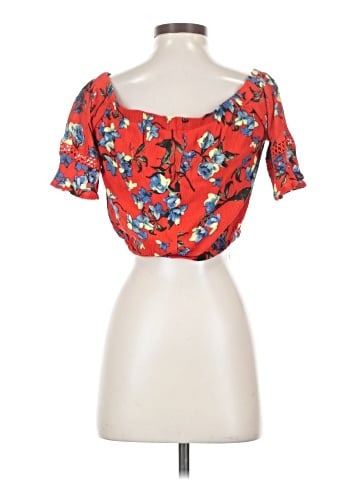 Bleuh Ciel Short Sleeve Blouse (view 2)