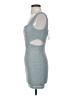 Rumer 100% Polyester Solid Blue Casual Dress Size S - photo 5