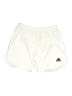 Adidas 100% Polyester Solid White Athletic Shorts Size XL - photo 1