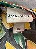 Ava & Viv 100% Polyester Floral Yellow 3/4 Sleeve Blouse Size 2X - photo 7