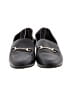 Pure Navy Black Flats Size 8 - photo 2