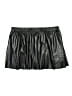 Unbranded 100% Polyester Metallic Silver Faux Leather Skirt Size 3X - photo 2