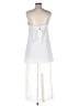 Zara 100% Polyester White Ivory Cocktail Dress Size M - photo 2