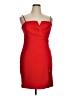 Laundry by Shelli Segal Red Cocktail Dress Size 14 - photo 1