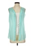 Poema 100% Polyester Teal Sleeveless Blouse Size S - photo 1
