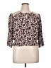 By & By 100% Rayon Ivory 3/4 Sleeve Blouse Size XL - photo 1