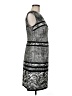 Kay Unger Tweed Gray Cocktail Dress Size 8 - photo 4