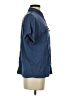 J.Jill 100% Modal Solid Blue Short Sleeve Button-Down Shirt Size S - photo 4