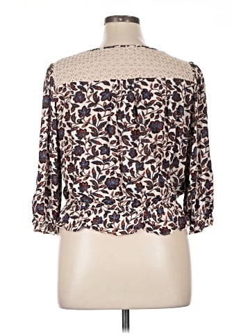 By & By 3/4 Sleeve Blouse (view 2)