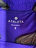 Athleta 100% Polyester Solid Purple Athletic Shorts Size S - photo 3
