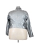Torrid Metallic Silver Jacket Size 4X Plus (4) - photo 2