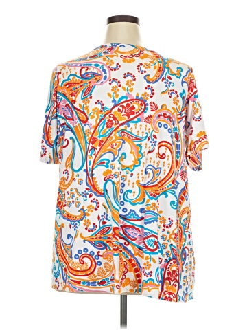 Jessica London Short Sleeve Blouse (view 2)