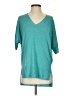 Nordstrom Signature Teal Silk Pullover Sweater Size S - photo 1