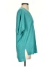 Nordstrom Signature Teal Silk Pullover Sweater Size S - photo 4