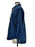Assorted Brands 100% Polyester Stars Blue Long Sleeve Blouse Size M - photo 5