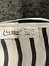Elia Cher 100% Polyester Stripes Ivory Long Sleeve Blouse Size 12 - photo 7