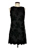 Aqua Black Casual Dress Size L - photo 1