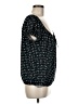 Max Studio Black Short Sleeve Blouse Size M - photo 4