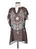 Twenty One 100% Polyester Brown Short Sleeve Blouse Size S - photo 1