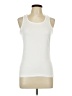 Unbranded 100% Polyester Ivory Sleeveless T-Shirt Size L - photo 1