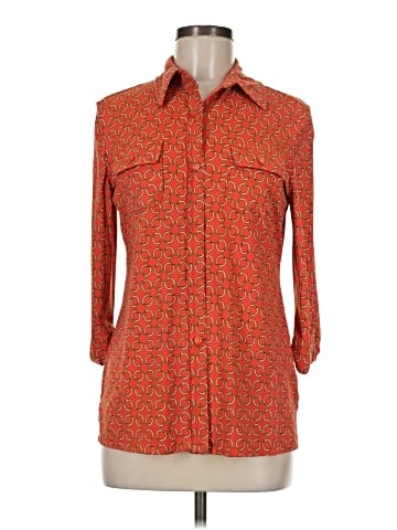 Charter Club 3/4 Sleeve Button-Down Shirt (view 1)