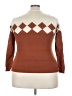 Unbranded Argyle Brown Pullover Sweater Size XXL - photo 2