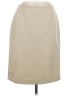 Unbranded 100% Polyester Solid Ivory Formal Skirt Size 6 - photo 1
