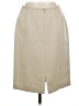 Unbranded 100% Polyester Solid Ivory Formal Skirt Size 6 - photo 2