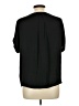 Naked Zebra 100% Polyester Black Short Sleeve Top Size L - photo 2