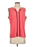 Calvin Klein Orange Sleeveless Blouse Size S (estimated) - photo 1