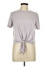 Assorted Brands Gray Short Sleeve Top Size L - photo 1