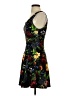Soprano Floral Black Cocktail Dress Size S - photo 5