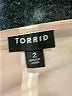Torrid Ivory Sleeveless Blouse Size 2X Plus (2) - photo 7