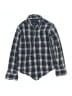 Ralph Lauren 100% Cotton Plaid Blue Long Sleeve Button-Down Shirt Size 4T - photo 1
