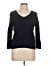 Lauren by Ralph Lauren 100% Cotton Black Pullover Sweater Size L - photo 1