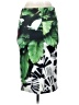 Clover Canyon Tropical Floral Green Casual Skirt Size XS - photo 2