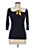 Rock Steady Black 3/4 Sleeve Top Size L - photo 1