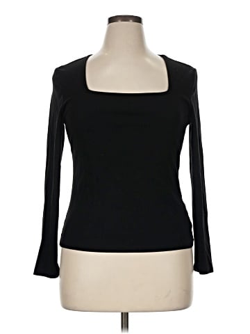 Shein Curve Long Sleeve Top (view 1)