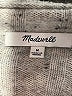 Madewell Metallic Gray Turtleneck Sweater Size M - photo 7